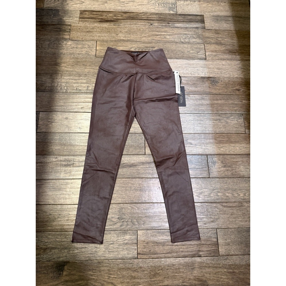 Rachel‎ Zoe Tummy Control Faux Leather Leggings  Women's Size Small